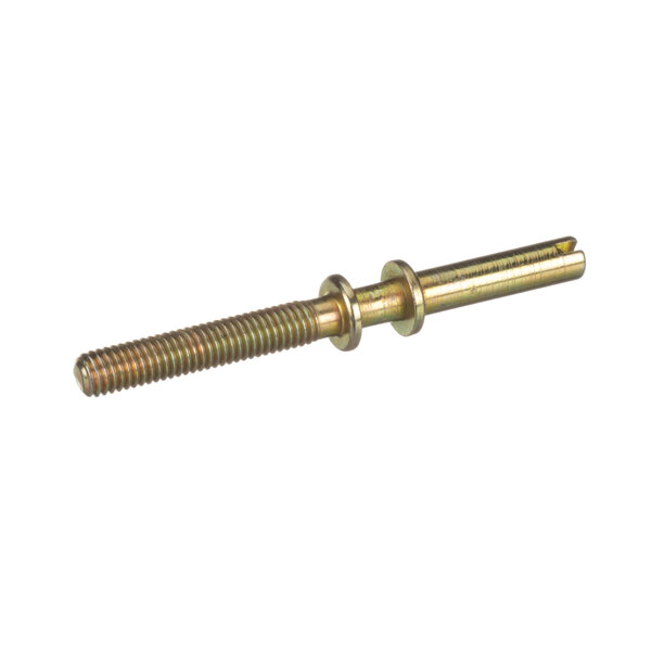 A close-up of a Donper America Hardness Screw with a threaded head.