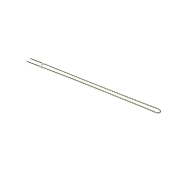 A pair of metal rods with a wire and needle at the end.