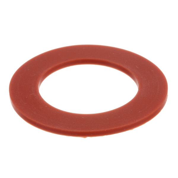 A close-up of a red CMA Dishmachines silicon gasket.