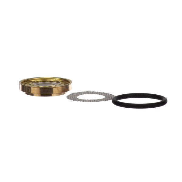 A round metal Jackson Repair Kit with a black rubber seal ring.