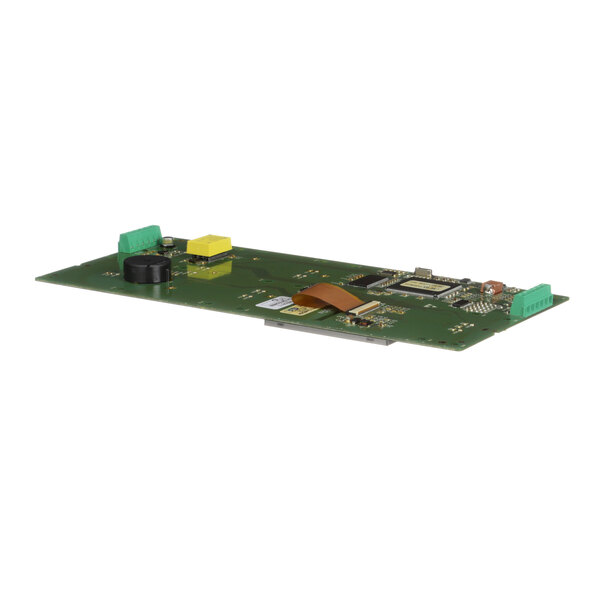 A green Irinox Multifresh front electronic control board with many small chips.
