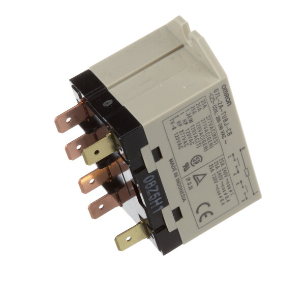 The EmberGlo 8406-40 Relay Dbl Grill, a small metal electrical device with two wires and a switch.