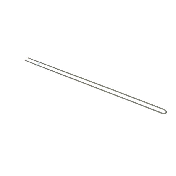 Long thin metal rods on a white background.