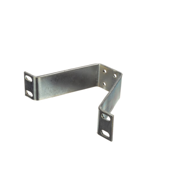 A Donper America metal corner bracket with two holes.