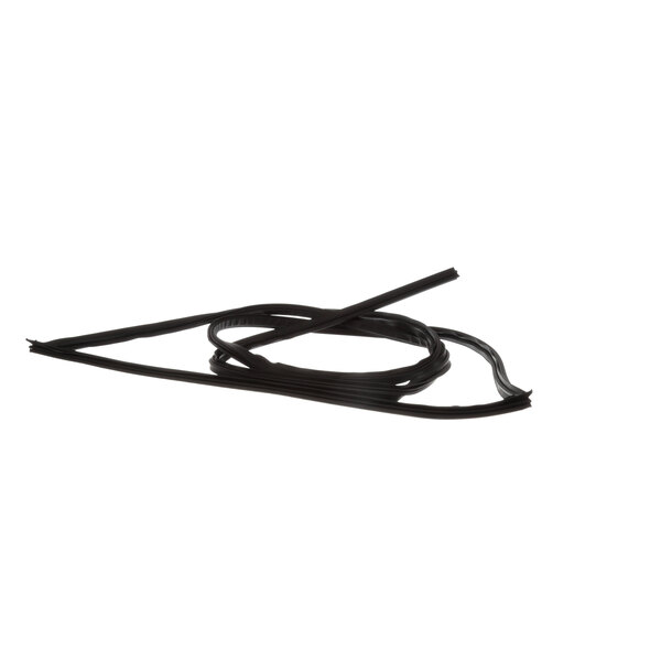 A black rubber band for a True Refrigeration gasket.