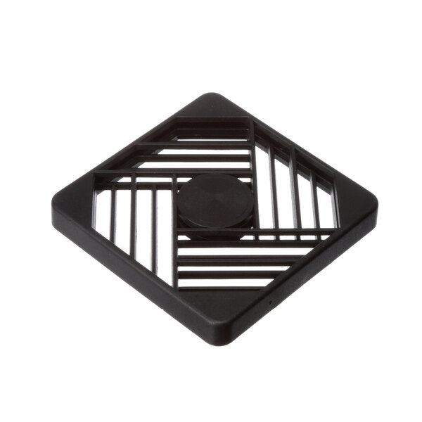 A black square Carpigiani air filter vent cover with lines on it.