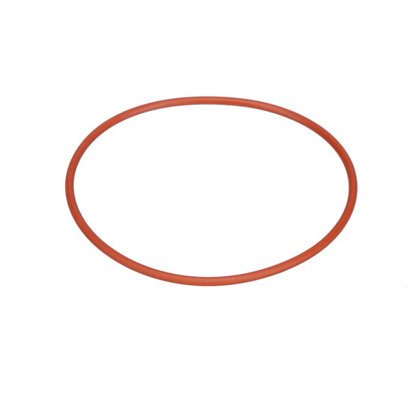 An orange rubber o-ring.