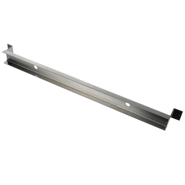 A long metal Montague burner support bar with holes.
