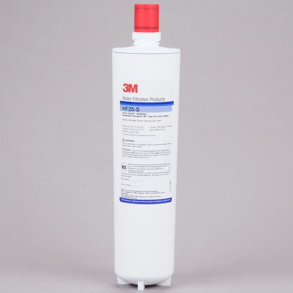 3M Water Filtration Products HF25-S Replacement Cartridge for ICE125-S Water Filtration System - 1 Micron and 1.5 GPM