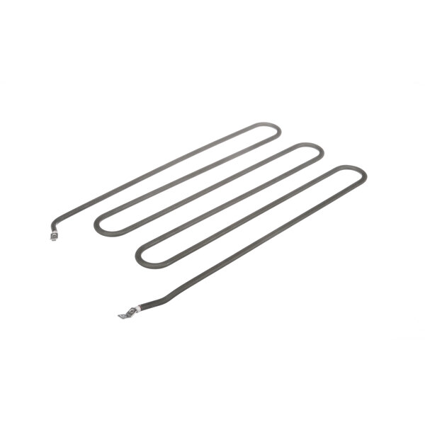 A set of four General countertop food warmer heating elements.