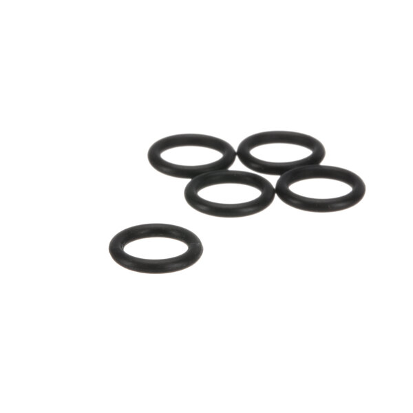 A group of black Stoelting O-rings.