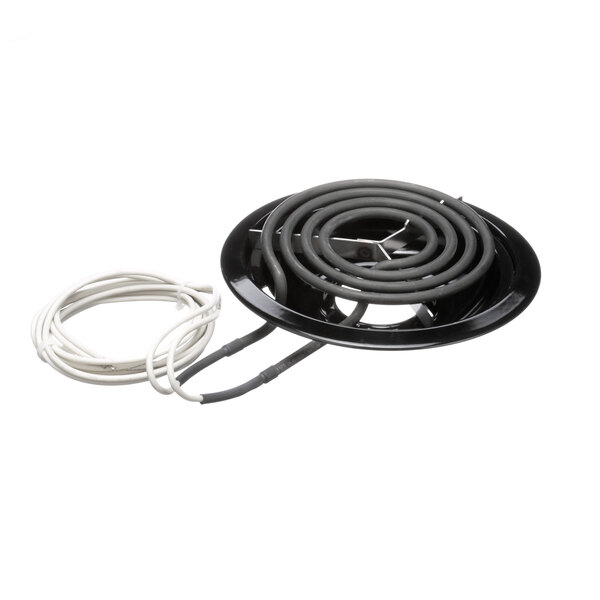 A NU-VU electric heating element with a cord.