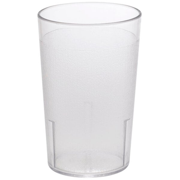 Cambro 800CW152 Camwear 8 oz. Clear Polycarbonate Tumbler - 48/Case