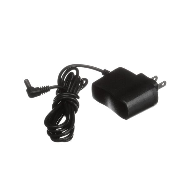 A black Tor Rey power cord with a plug.