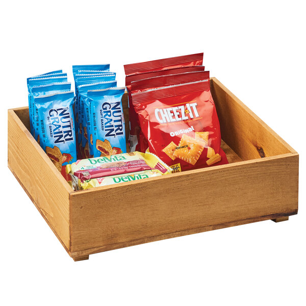 Madera 6 Section Table Caddy - Cal-Mil Plastic Products Inc.
