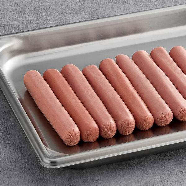 Kunzler Jumbo Meat Franks Bulk 12 lb. Package