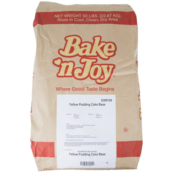 Bake'n Joy Foods Yellow Pudding Cake Mix 50 lb.