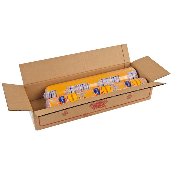 Kunzler 4.5 lb. Braunschweiger Liverwurst 2/Case