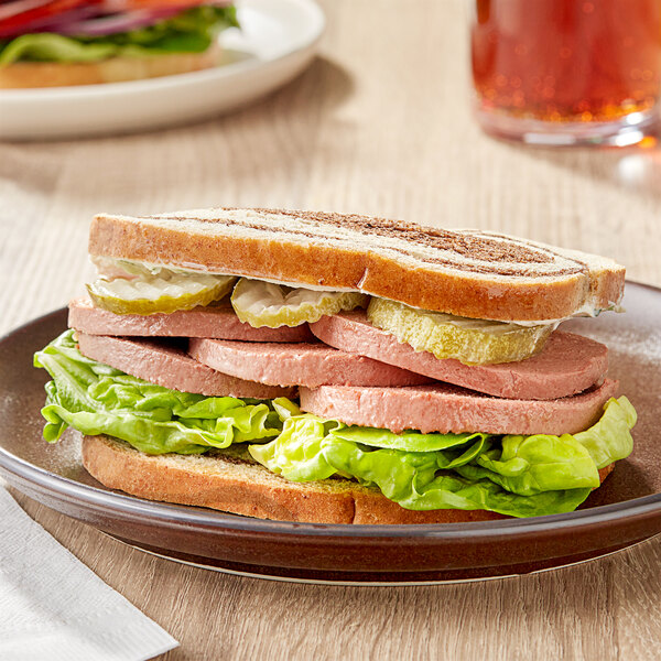 Kunzler 4.5 lb. Braunschweiger Liverwurst 2/Case