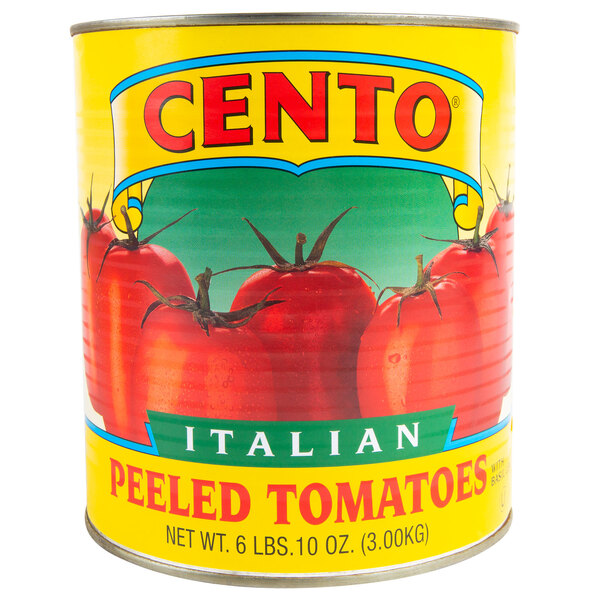 Cento Tomatoes 10 Italian Whole Peeled Plum Tomatoes 6/Case