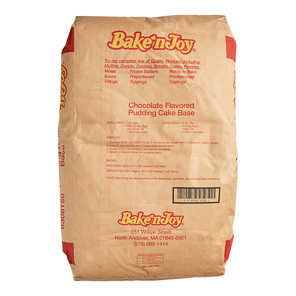 Bake'n Joy Foods Chocolate Pudding Cake Mix 50 lb.
