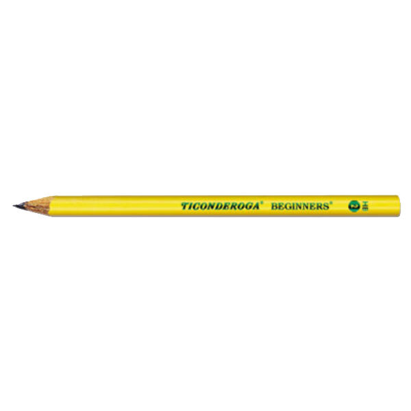 Dixon Ticonderoga 13080 Beginners Woodcase Yellow Barrel HB Lead 2