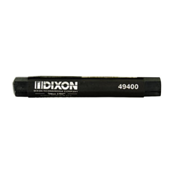 A black Dixon lumber crayon.