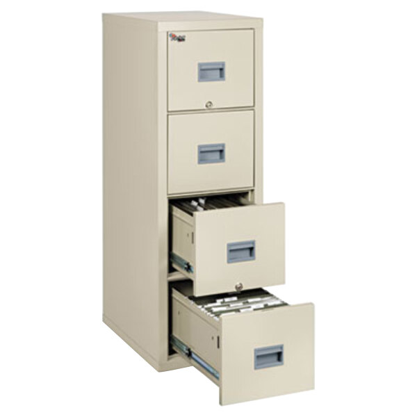 Fireking 4p1825cpa 17 3 4 X 25 X 52 3 4 Parchment Four Drawer