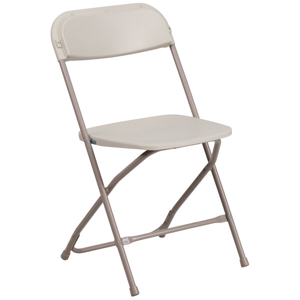 Flash Furniture LE-L-3-BEIGE-GG Beige Folding Chair