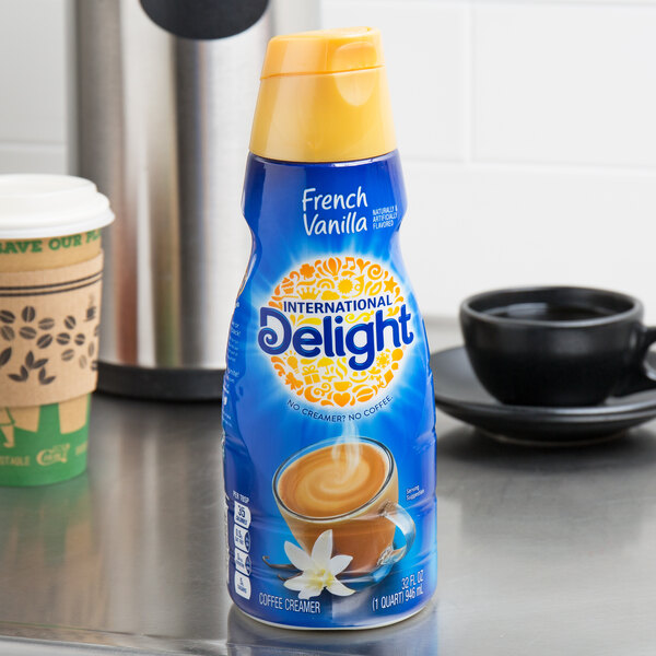  International-Delight Liquid Coffee Creamer.- Two (2
