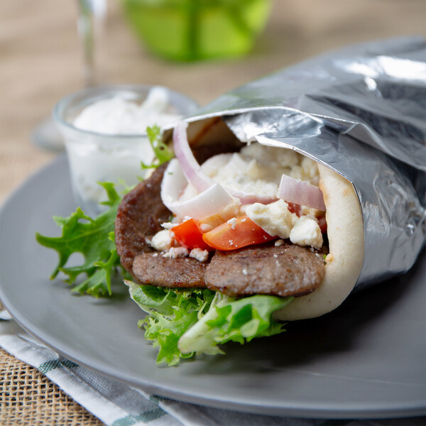 Kronos Pack Beef Lamb Fully Cooked Traditional Gyros Slices