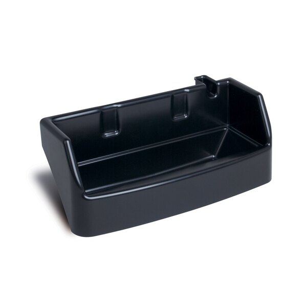 A black plastic Bunn Drip Tray Extender with a handle.