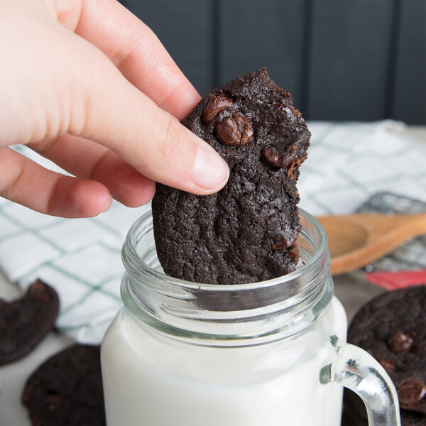David's Cookies Preformed Gourmet Double Chocolate Chip Cookie Dough 1.