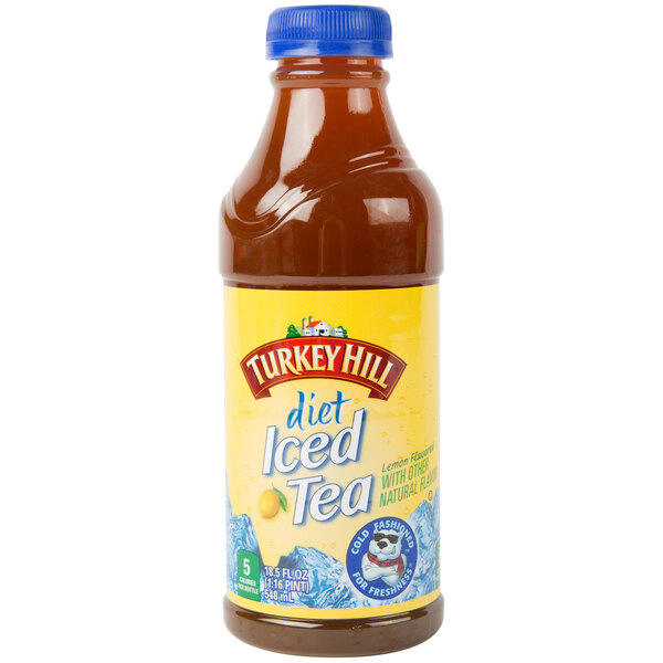 Turkey Hill Diet Iced Tea 18.5 fl. oz. 18/Case