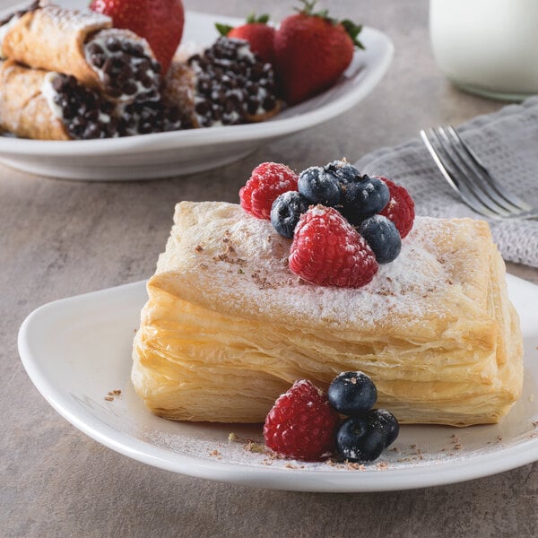 Pennant French Puff Pastry Dough 10 x 15 Sheet - 20/Case