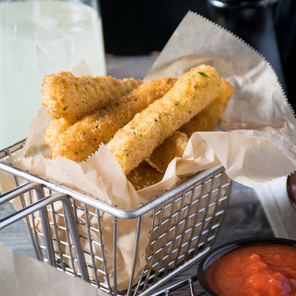 3" Breaded Mozzarella Cheese Sticks 12 lb.