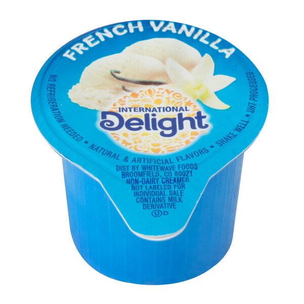 International Delight French Vanilla Single Serve NonDairy Creamer
