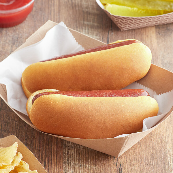 King's Hawaiian Original Hawaiian Sweet Hot Dog Bun 8Pack 12/Case