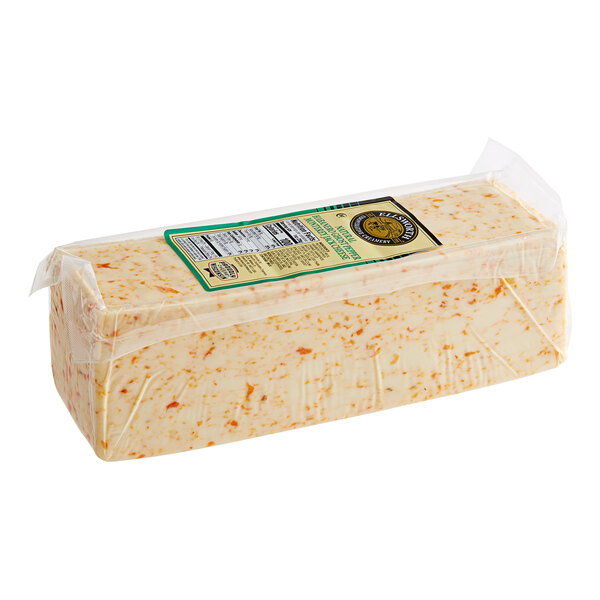 Ellsworth Cooperative Creamery Ghost Pepper Monterey Jack Cheese 5 lb