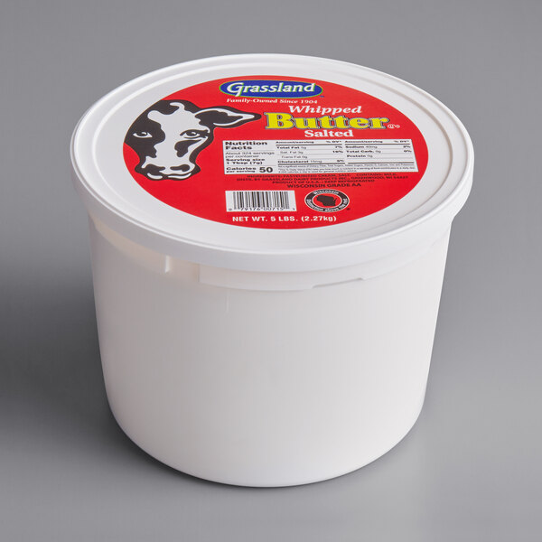 Grassland 5 lb. Whipped Butter (2/Case)