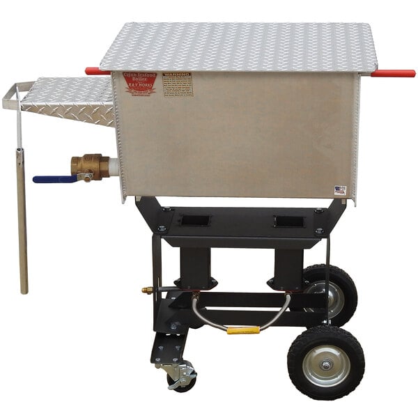 Backyard Pro 90 Qt. Liquid Propane Cajun Seafood Boiler Cart
