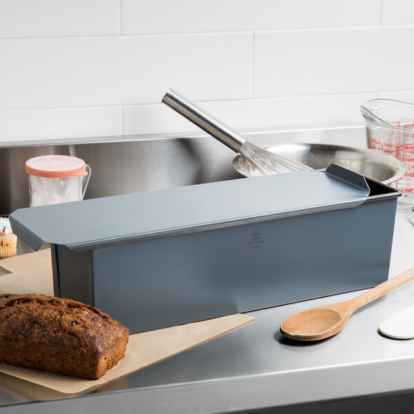 Matfer Bourgeat 341642 Exopan Steel Non-Stick Long Pullman Bread