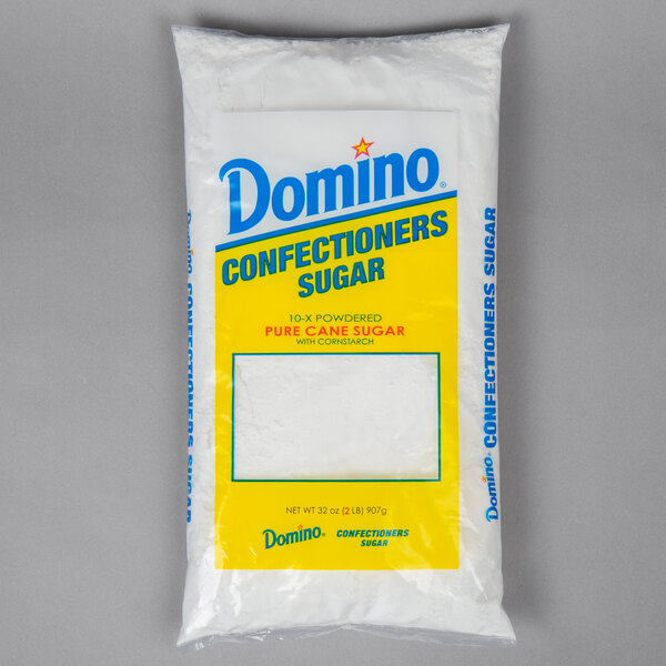 Domino 2 lb. 10X Confectioners Powdered Sugar - 12/Case