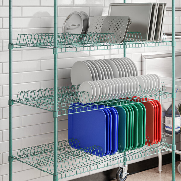 Wire Shelving Commercial Dish Rack Storage Commercial Plate Drying