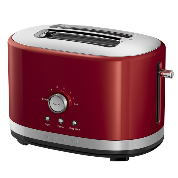 KitchenAid KMT2116ER Empire Red 2 Slice Toaster with High Lift Lever 120V