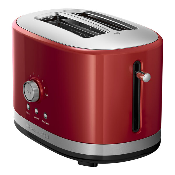 KitchenAid KMT2116ER Empire Red 2 Slice Toaster with High Lift Lever 120V