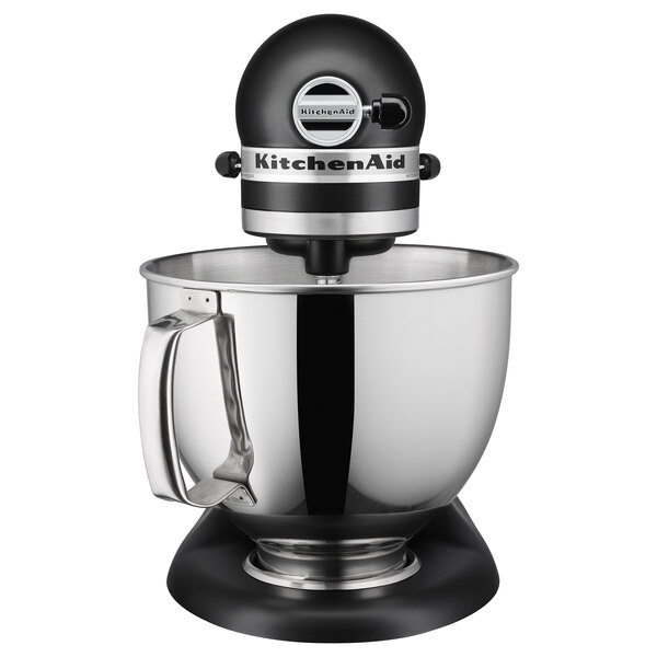 KitchenAid KSM150PSBM Artisan Series Black Matte 5 Qt. Tilt Head