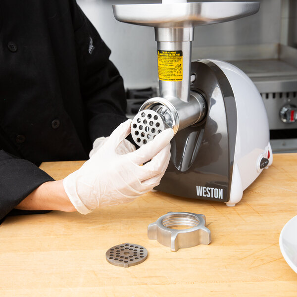 Weston 820301W 5 Electric Meat Grinder.