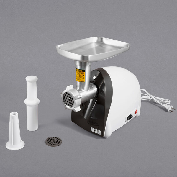 Weston 820301W 5 Electric Meat Grinder.