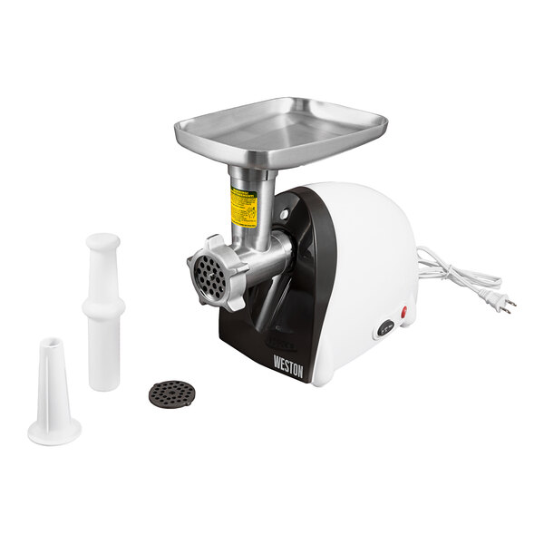 Weston 820301W 5 Electric Meat Grinder.